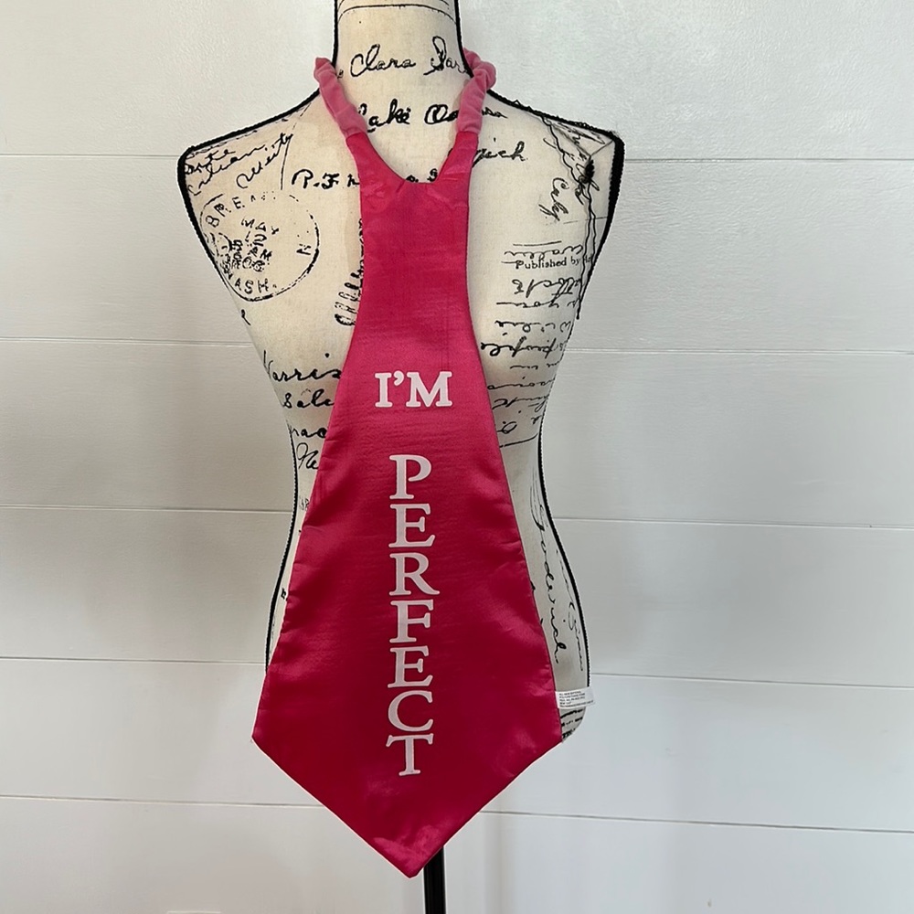 “I’m Perfect” Tie